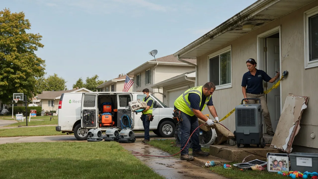 Water Damage Restoration in Pierceville, KS near me
